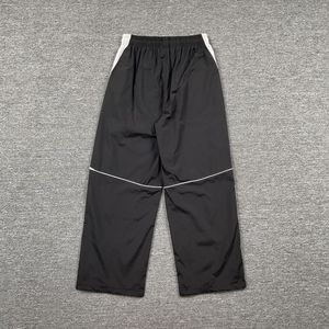 Pantalon décontracté en patchwork avec lettres brodées du logo Devil's Island pour hommes et femmes, pantalon fin pour sports de plein air <span class=keywords><strong>Corteiz</strong></span> - Product Image 6