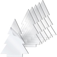 Plaque de panneau lumineux acrylique clair bricolage vierge, panneau acrylique imprimé UV vierge ou polychrome pour base de lampe de table de veilleuse LED 3D