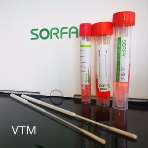 Vtm plastic tube and swab nasal swab collection kits pathological Analysis Equipments - Product Image 3