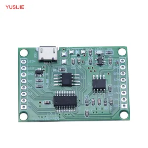 YUSIJIE-401 пользовательские звуковой чип модуль PC скачать MP3 модуль с мигающий свет игрушка в подарок музыкальный плеер DIY kit