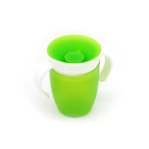 2022 Silicone Snack Cup Baby Suction Bowl Spill Proof Food Container Silicone Snack Catcher For Toddler And Baby