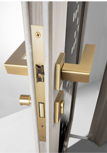 <span class=keywords><strong>Poignée</strong></span> <span class=keywords><strong>de</strong></span> <span class=keywords><strong>porte</strong></span> en alliage <span class=keywords><strong>de</strong></span> Zinc, finition <span class=keywords><strong>laiton</strong></span> or nouveau Design Type mortaise <span class=keywords><strong>sur</strong></span> le levier <span class=keywords><strong>de</strong></span> Rosette carrée <span class=keywords><strong>poignée</strong></span> <span class=keywords><strong>de</strong></span> <span class=keywords><strong>porte</strong></span> - Product Image 6