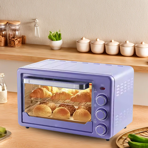 Venta al por Mayor de Fábrica, <span class=keywords><strong>Horno</strong></span> Eléctrico Doméstico de <span class=keywords><strong>22</strong></span> <span class=keywords><strong>Litros</strong></span>, 38 <span class=keywords><strong>Litros</strong></span>, 48 <span class=keywords><strong>Litros</strong></span> con Bandeja Giratoria y Función de Aire Caliente - Product Image 1