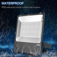 Projecteur LED 200W 300W 400W pour terrains de sport, arènes, stades, indice de protection IP66, corps de lampe en aluminium et verre, alimentation CA
