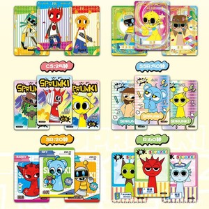 Sprunki Rhythm Box, 36 Paquetes de Cartas Coleccionables, Paquete Cielo Estrellado, Caja de Cartas Periféricas de Anime y Videojuegos para Jóvenes - Product Image 3