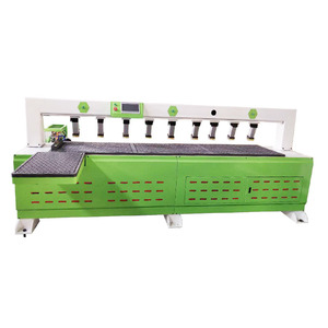 High Accuracy Double Boring Heads Automatic Wood Side Hole Drilling Machine - Product Image 1
