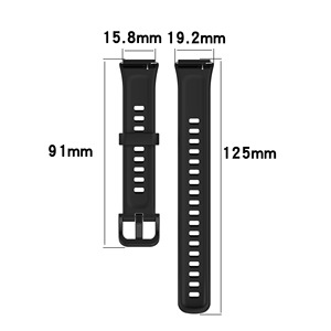 Correa de Repuesto de Silicona para Reloj Inteligente con Estampado Deportivo, Correa para huawei <span class=keywords><strong>Band</strong></span> <span class=keywords><strong>7</strong></span> - Product Image 2