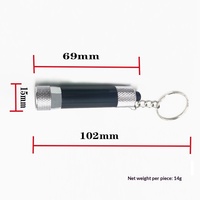 Lampe torche UV en alliage d'aluminium modèle C-X3, mini lampe de détection portable 395 nm pour durcissement de colle sans ombre, sans batterie