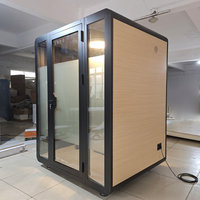 PYinC |   Cabine insonorisée mobile, montage et démontage illimités, facile à déplacer, pour le bureau, le repos ou la méditation.