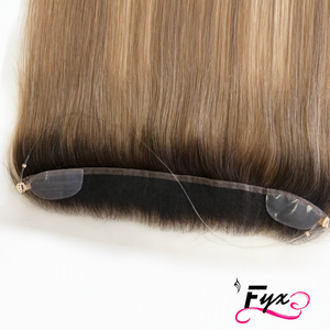 Pronto <span class=keywords><strong>per</strong></span> la spedizione: Topper <span class=keywords><strong>per</strong></span> <span class=keywords><strong>capelli</strong></span> con HD Lace Frontal Closure, Protesi capillare in <span class=keywords><strong>capelli</strong></span> umani <span class=keywords><strong>per</strong></span> la parte anteriore della testa, <span class=keywords><strong>per</strong></span> donne con linea frontale allontanata - Product Image 4