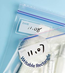 Premium Two Gallon Moisture Proof Zipper Bags with Double <b>Lock</b> and Heavy Duty Clear <b>Freezer</b> Bags for Cookware Tight Seal - Product Image 1