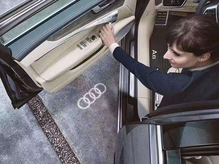 โลโก้สี่วงแหวน/ผลิตในประเทศเยอรมนี