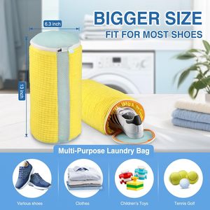 Bolsa de Lavandería Plegable, Ecológica, de Algodón Resistente, Anti-deformación, Moderna, con Color Personalizado para Uso en el Hogar y Baño - Product Image 4