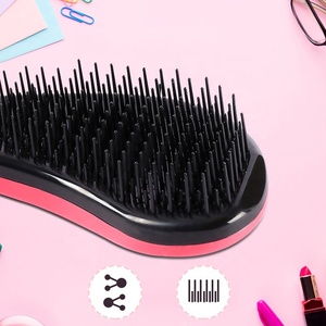 <span class=keywords><strong>Brosse</strong></span> démêlante pour <span class=keywords><strong>cheveux</strong></span> <span class=keywords><strong>bouclés</strong></span>, originale, démêlante, avec logo, couleur classique, privée - Product Image 3