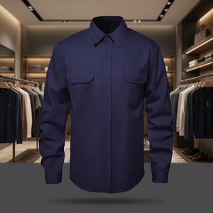 Traje ESD Antiestático y Ignífugo de Poliéster con Rejilla de 5mm, Lavable y Reutilizable, de Ajuste Regular, Chaqueta y Pantalones, Libre de Polvo, para Trabajadores de Fundición - Product Image 3