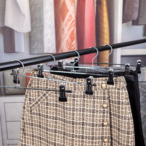 Perchas Pant Display <strong>Hanger</strong> Clothing Store Metal Pants <strong>Hanger</strong> Clip <strong>Kilt</strong> Metal Skirt <strong>Hangers</strong> with Clips - Product Image 6