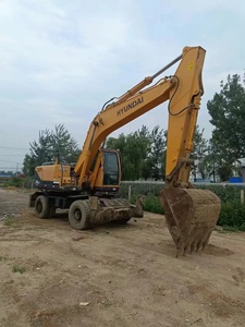 Excavadora de Ruedas Hyundai210 210W-9T de Segunda Mano en Venta, Excavadoras de Ruedas Usadas Originales 210w-7 - Product Image 2