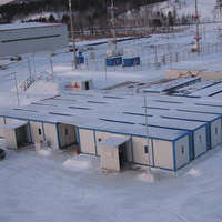 Modernas Casas Prefabricadas de Contenedores de 20 y 40 pies, Edificio de Oficinas Portátil de Bajo Costo, Listo para Usar, Hecho con Panel Sándwich