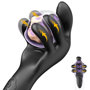 Vibratore a Forma di Palma, Masturbatore Portatile Completamente Automatico, Stimolatore Penieno in Silicone per Uomo, Prodotti per Adulti - Product Image 1