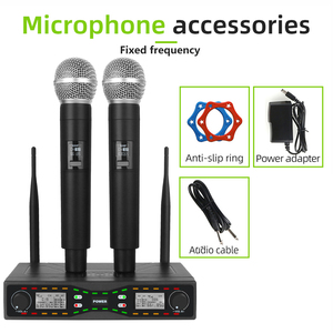 Rayhayes Không Dây Microphone Điều Khiển Âm Lượng Microphone Tần Số UHF Microphone Cho Các Cuộc Gọi Video - Product Image 6
