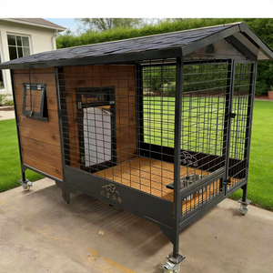 Diviseur Amovible et Pliable pour Chiots en Croissance - Maison Extérieure Moderne pour Animaux de Compagnie - Espace Extensible Selon les Besoins - Product Image 6