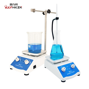 เครื่องกวนสารแม่เหล็กพร้อมฟังก์ชั่นให้ความร้อนสำหรับใช้ในห้องปฏิบัติการ 110V-240V - Product Image 4