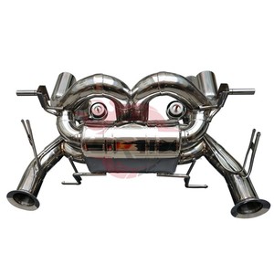 Système d'échappement Valvetronic en acier inoxydable Vortex pour Lamborghini Aventador SVJ, son actif, catback avec soupapes électriques - Product Image 4