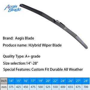 Plumas Limpiaparabrisas Universales Premium sin Estructura, de Silicona de Alta Calidad, para Todo Clima, Anticongelantes, Repuesto para Automóviles - Product Image 2