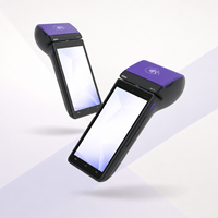 Machine de paiement mobile Aisino Free SDK Android 10 Qr NFC EDC, écran 5,5 pouces, 4G WiFi BLE, système POS Android portable