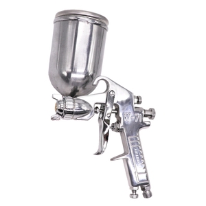 Pistolet de peinture économique W71 W71G W71S 1,5 mm 71, pratique et abordable, avec buse de 1,5 mm et gobelet latéral en métal de 400 ml - Product Image 1