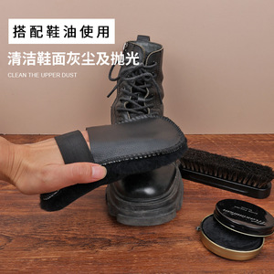 Guante de Cuero Yintei para Pulir, Negro, Suave, para el Cuidado del Calzado - Product Image 3