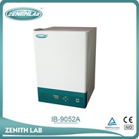Zenith Lab Incubateur de laboratoire à instrument élevé Avec porte intérieure en verre Avec serrures de porte cachées