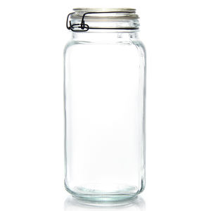 <span class=keywords><strong>Barattoli</strong></span> di <span class=keywords><strong>vetro</strong></span> a bocca larga 17oz 32oz <span class=keywords><strong>barattoli</strong></span> di conservazione ermetici in <span class=keywords><strong>vetro</strong></span> con guarnizione in gomma a prova di perdite e coperchi superiori a Clip perfetti - Product Image 2