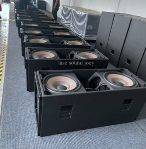 Professional Audio VTT-4889 Dual <strong>15</strong>-inch 3 Way <strong>Line</strong> <strong>Array</strong> Speaker System Professional Stage Sound Equipment - Product Image 1