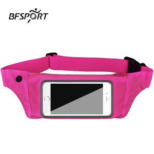 Offre Spéciale Logo personnalisé mignon Fitness <span class=keywords><strong>Smartphone</strong></span> sac de taille sac banane Sport <span class=keywords><strong>ceinture</strong></span> de course avec fenêtre en PVC à écran tactile - Product Image 4