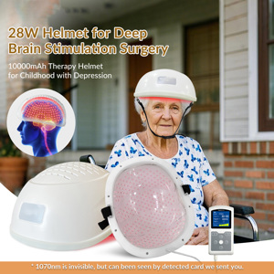 Máquina de Bienestar para Estimulación <span class=keywords><strong>y</strong></span> Relajación Cerebral, Casco de Fotobiomodulación con Luz Infrarroja Cercana de 1070nm, Estimulador Nervioso Cerebral - Product Image 1