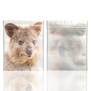 Sacs d'emballage personnalisés en Mylar transparent pour serpentins, noix, viande séchée, chocolat, fruits secs – Sachets alimentaires blancs à fond plat - Product Image 5