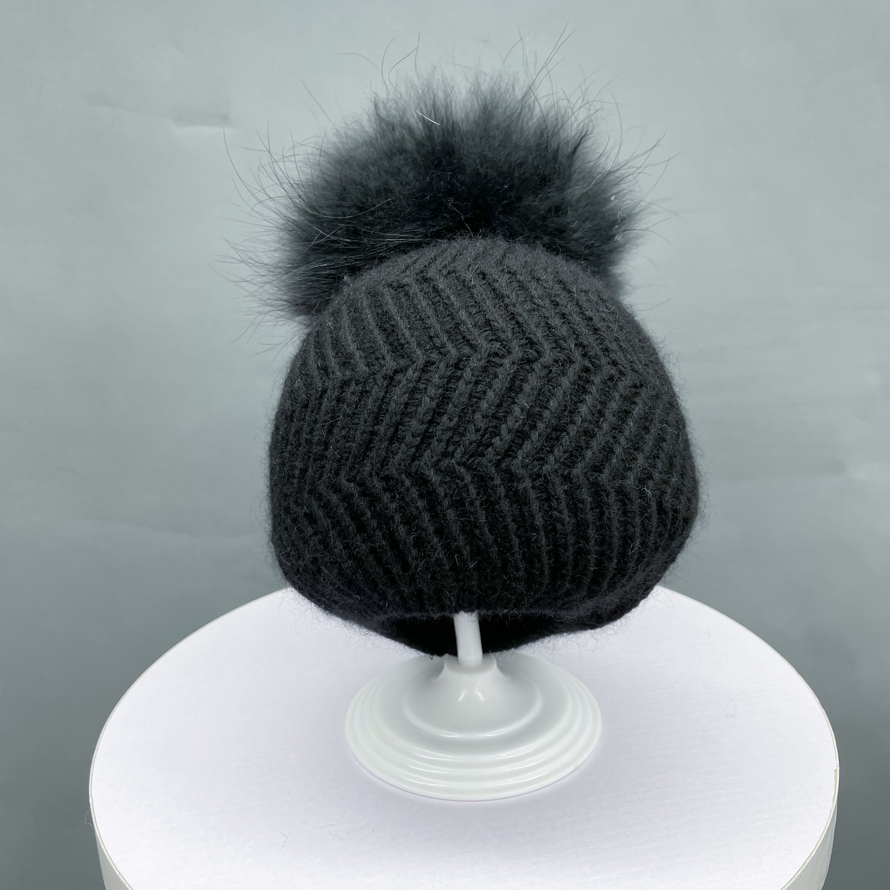 Boule de poils noire, à l'unité.
