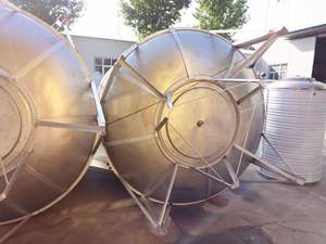 Réservoir <span class=keywords><strong>d</strong></span>'<span class=keywords><strong>eau</strong></span> corrugué en acier inoxydable à double paroi isolé <span class=keywords><strong>de</strong></span> 1m³ 1T 220 Gallons pour l'agriculture, l'hôtellerie et la viniculture - Product Image 5