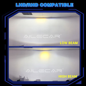 Đèn pha LED chiếu xa chiếu gần công suất cao, thấu kính chiếu sáng mạnh mẽ, bóng đèn <span class=keywords><strong>H4</strong></span>, đèn pha LED mini, đèn pha LED chiếu sáng - Product Image 6