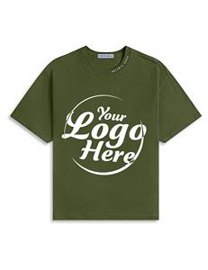 Camiseta básica de algodón pesado para hombre de gran oferta, Camiseta de cuello redondo de manga corta de secado rápido - Product Image 1