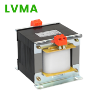 Transformateur haute fréquence haute tension LVMA 220V/380V 24V/40V/110V 2500VA-100kVA Monophasé 50/60Hz Bobine toroïdale Type sec