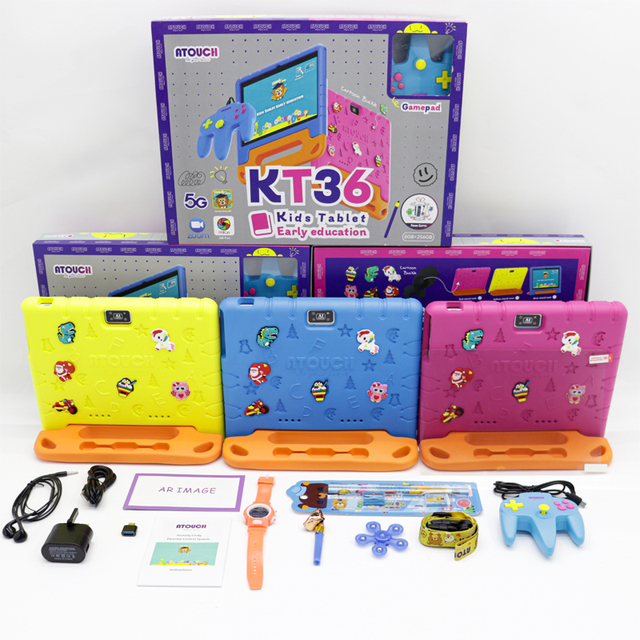 Hot Selling 10.1 Inch Android 12 Ram 8GB Rom 256GB Kids Educational Tablet Parents Control Kids Learning Software Tablet PC