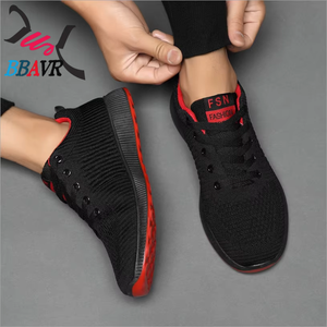 Zapatos Deportivos Casuales de Moda para Hombre, Ligeros, Transpirables, con Cordones y Suela Roja, para Primavera/Otoño, Shenzhen - Product Image 4