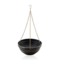 Vente en gros pot de fleurs suspendu coloré pot de fleurs de jardin en plastique de 1 gallon