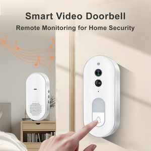 Smart Video Doorbell Camera 720P HD 2.4GHz WiFi Door Bell With 4000mAh Battery And 433MHz Wireless Chime Kit For Home