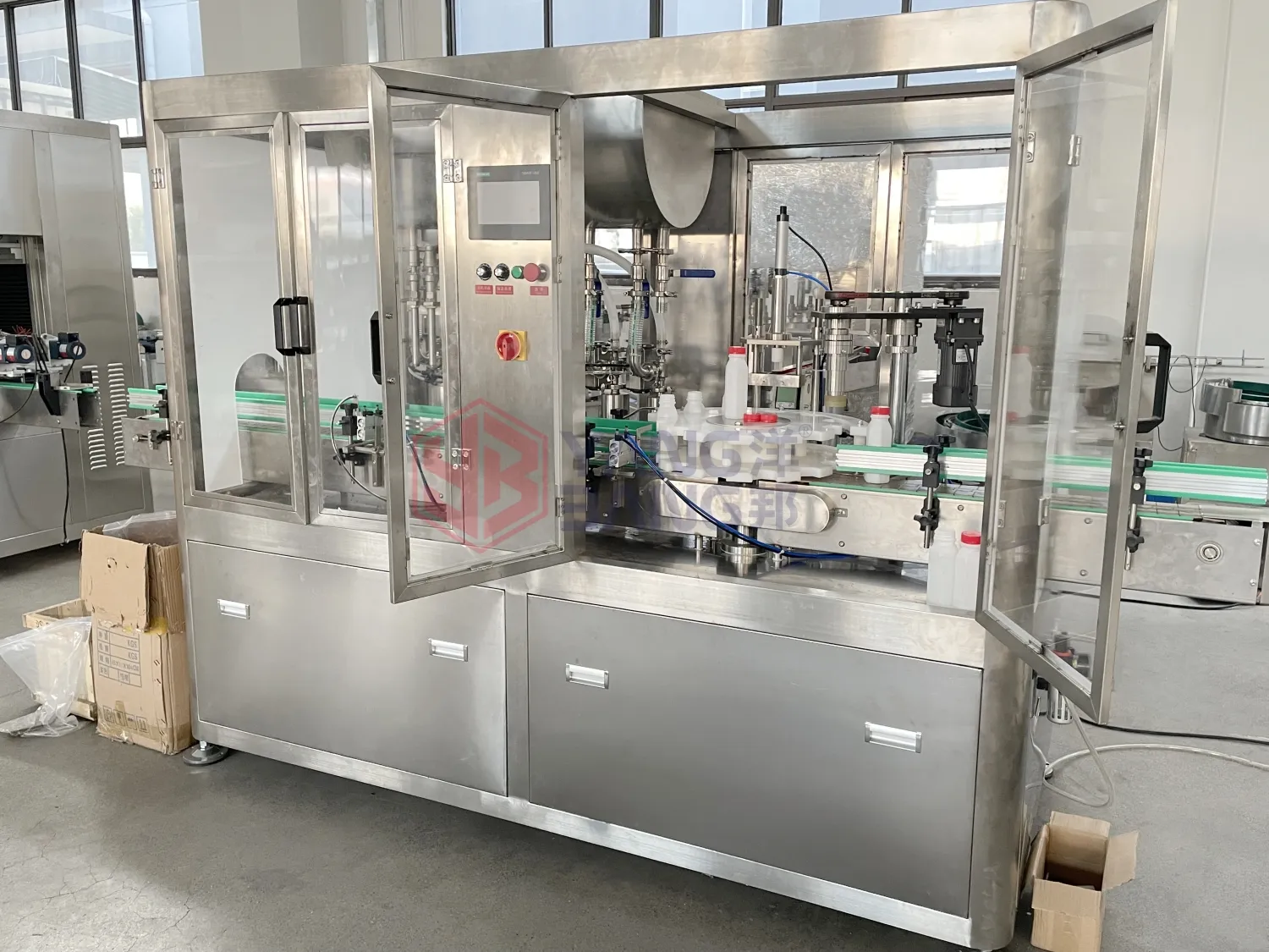 Automatic Servo Motor Piston Pump Yogurt Filling Machine Bottle Yogurt Milk Filling and Production Machine Line