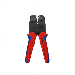 Herramienta de crimpado Knipex de acero de grado industrial, 0.08-10 mm AWG 28-7, ajuste automático, entrada frontal, acabado en óxido negro - Product Image 2