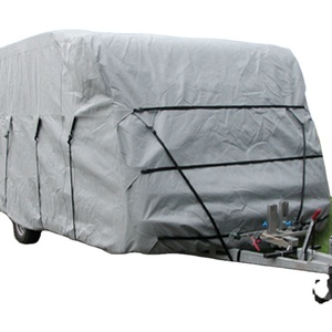 Couverture de voiture en tissu Non tissé imperméable Portable pour <span class=keywords><strong>camping</strong></span>-<span class=keywords><strong>car</strong></span> et caravane <span class=keywords><strong>pare</strong></span>-<span class=keywords><strong>brise</strong></span> équipement de voyage accessoires extérieurs - Product Image 6