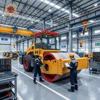 Rodillo Vibratorio JOINTARK YZ36KAG4 de la Famosa Marca China, Motor Diésel DCEC, Mecanismo de Excitación de 800 KN, Mecanismo de Excitación Continua para Roca